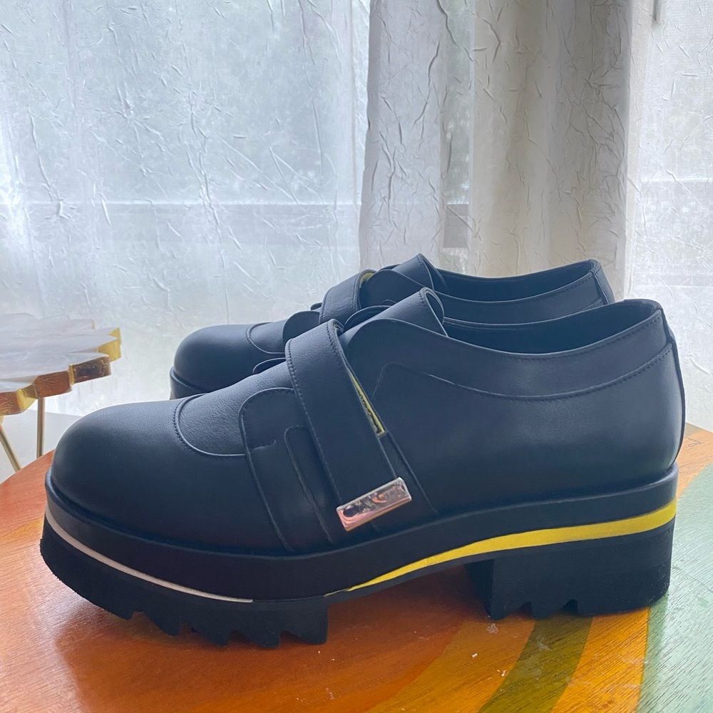 iRi DAAN Black Leather Loafers Size 37.5 UK / 7.5US - Picture 11 of 16
